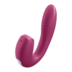 Satisfyer wibrator powietrzny – podwójny wibrator – Sunray - Wkładany podwójny wibrator powietrzny - Berry Satisfyer - obrazek 3