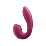 Satisfyer wibrator powietrzny – podwójny wibrator – Sunray - Wkładany podwójny wibrator powietrzny - Berry Satisfyer - obrazek 2