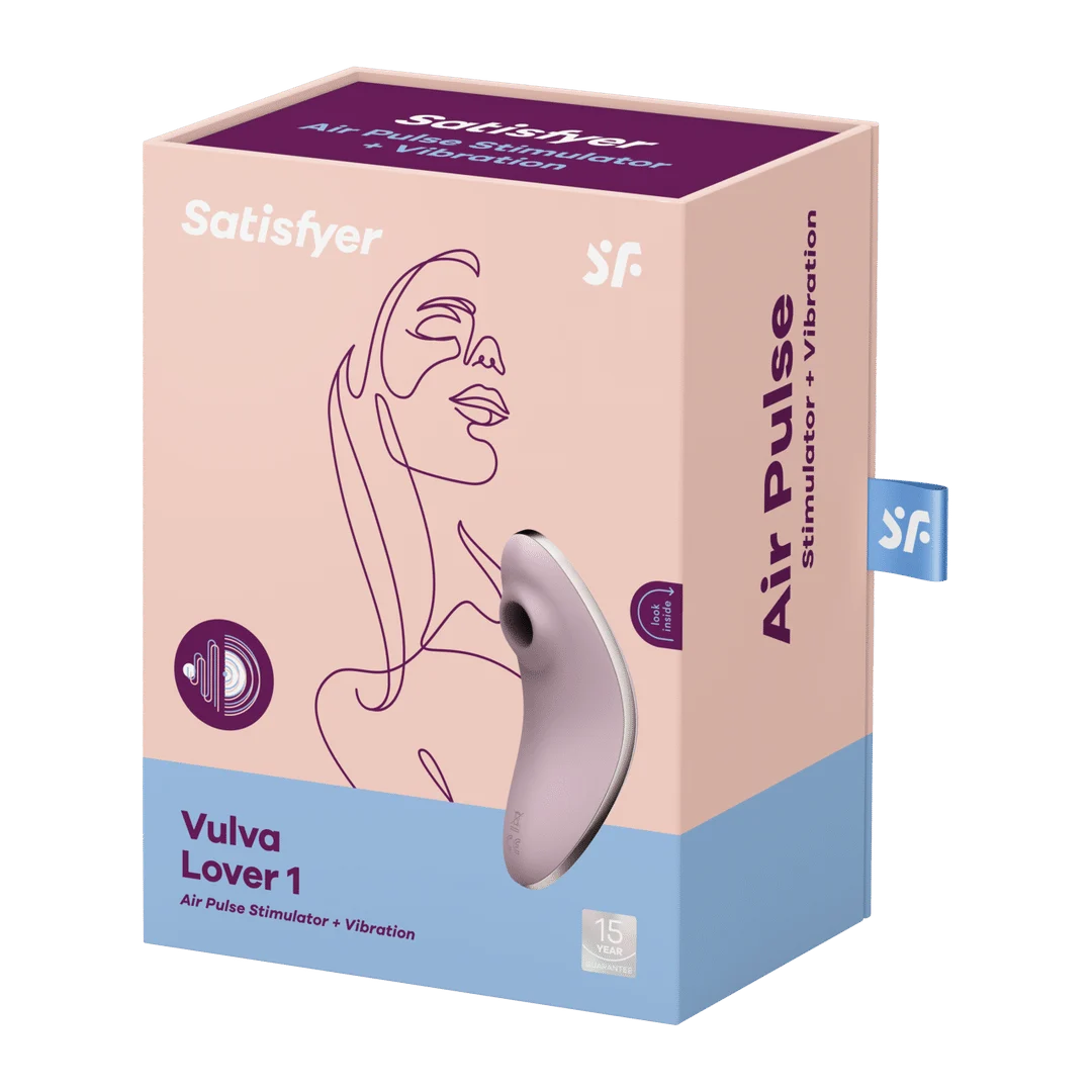 Wibrator Satisfyer wykorzystujący fale ciśnienia powietrza, wibrator podwójny, Vulva Lover 1, podwójny wibrator z falami ciśnienia powietrza Satisfyer - obrazek 1