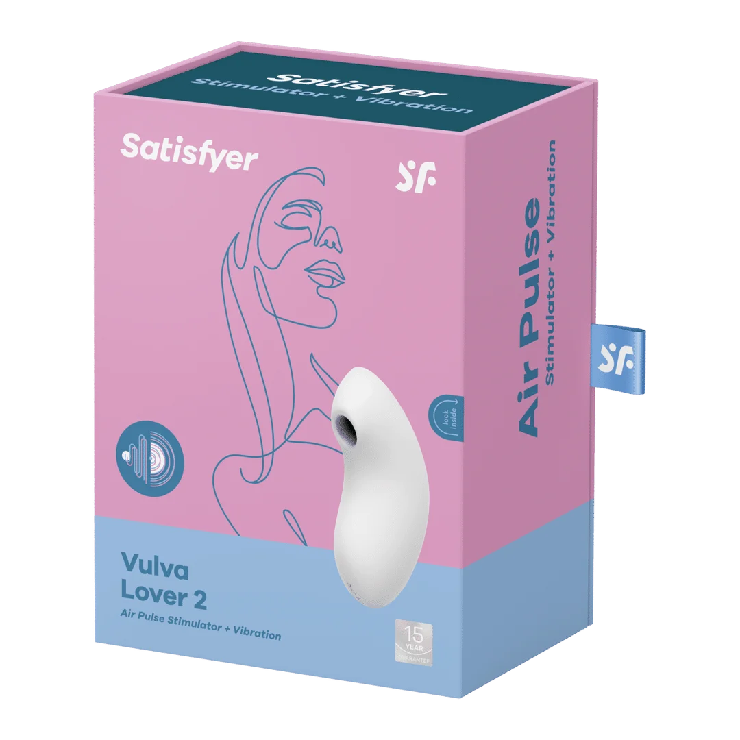Satisfyer wibrator ciśnieniowy z 2 silnikami – Vulva Lover 2 - obrazek 1