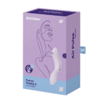 Satisfyer, wibrator wykorzystujący fale powietrza, wibrator do stymulacji punktu G, Curvy Trinity 2, wibrator do penetracji wykorzystujący fale powietrza Satisfyer