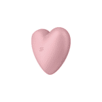 Wibrator Satisfyer wykorzystujący ciśnienie powietrza – stymulator łechtaczki – Cutie Heart - Air Pulse Stimulator en Vibratie - Licht Satisfyer - obrazek 3