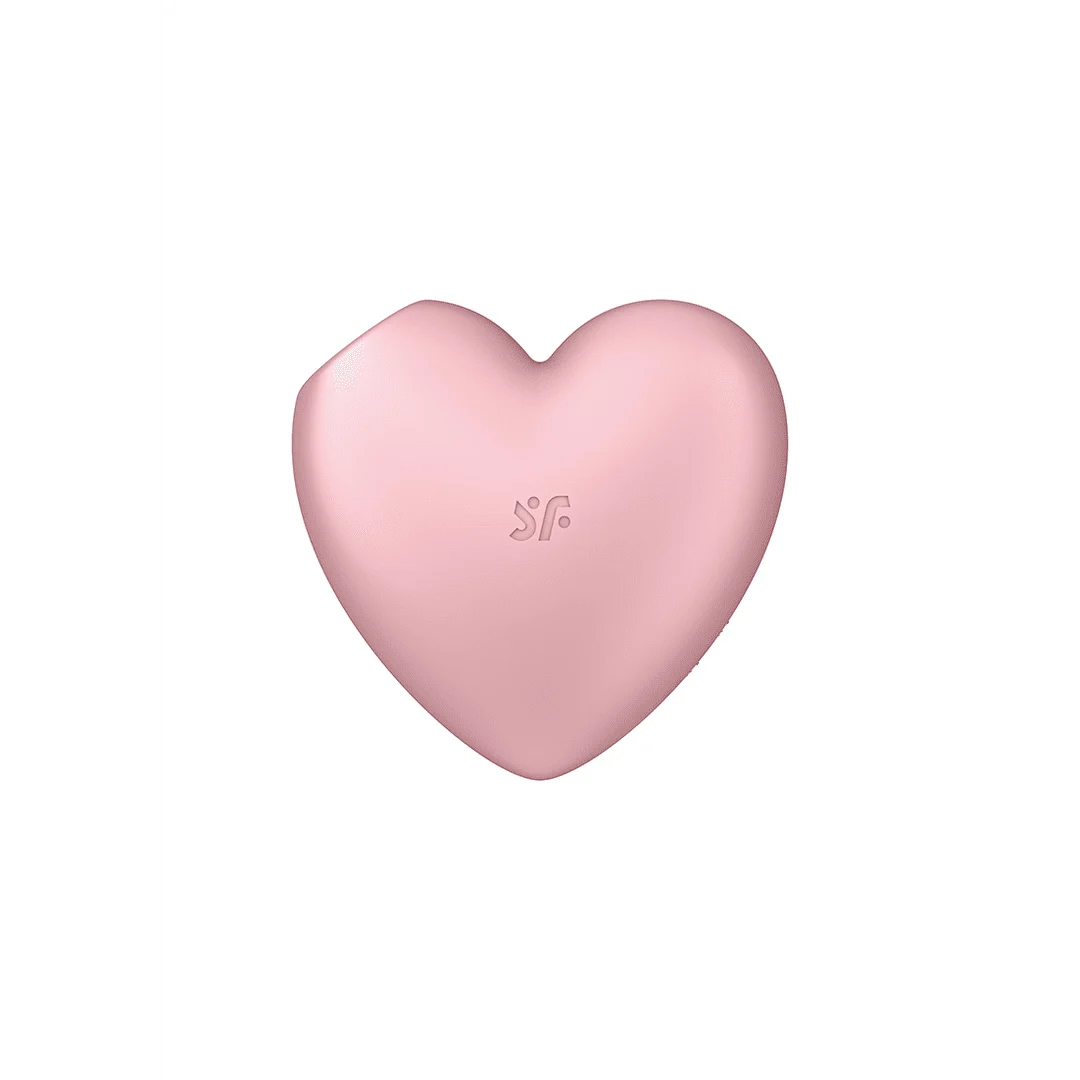 Wibrator Satisfyer wykorzystujący ciśnienie powietrza – stymulator łechtaczki – Cutie Heart - Air Pulse Stimulator en Vibratie - Licht Satisfyer - obrazek 6