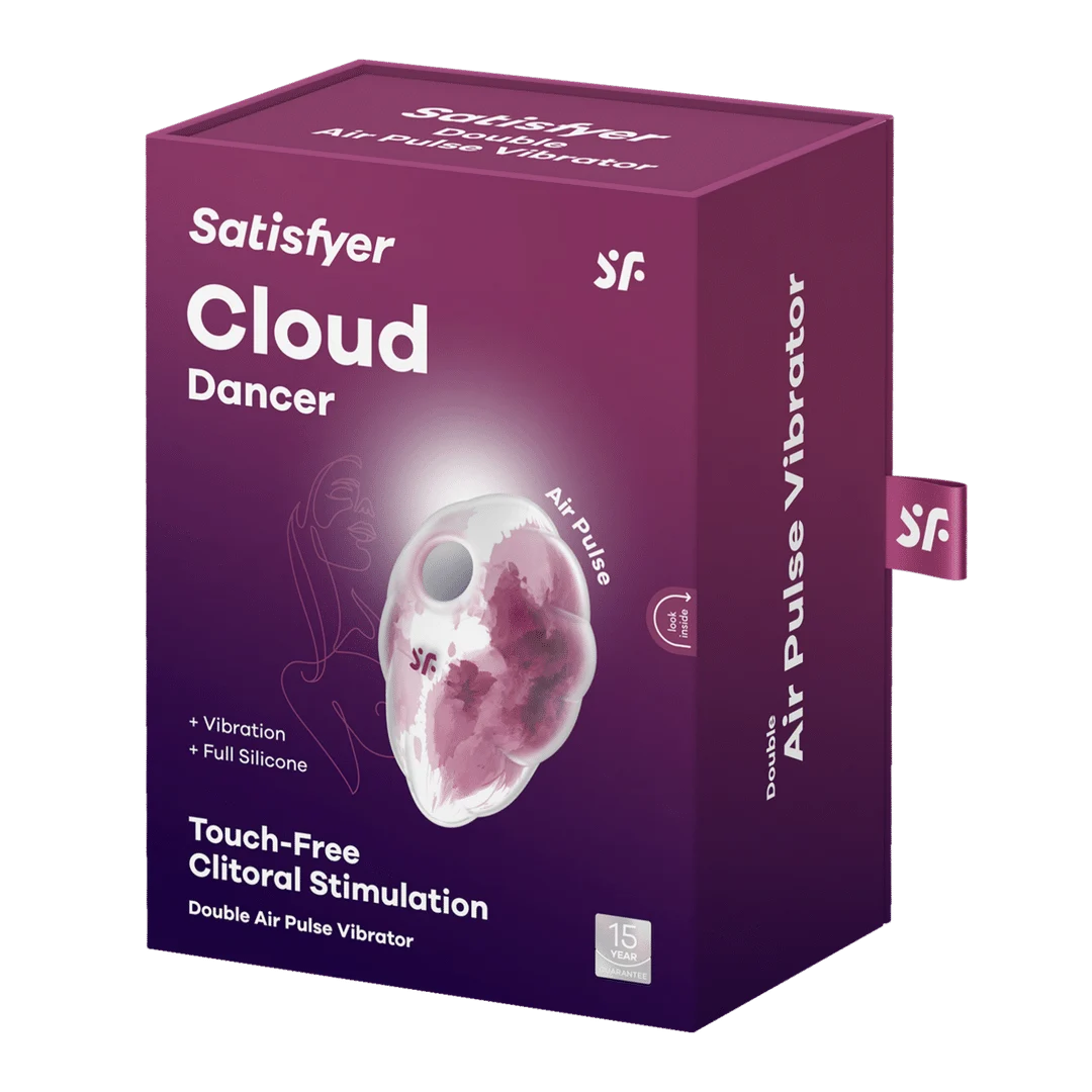 Satisfyer Cloud Dancer w kolorze niebieskim - obrazek 1