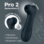 Satisfyer Pro 2 Generacja 3 z Liquid Air i aplikacją Connect, czarny - obrazek 12
