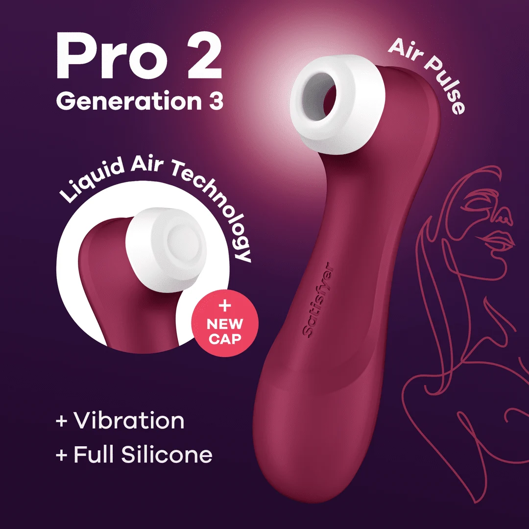 Satisfyer Pro 2 Generation 3 Liquid Air czarny - obrazek 6