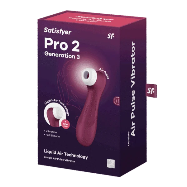 Satisfyer Pro 2 Generation 3 Liquid Air czarny