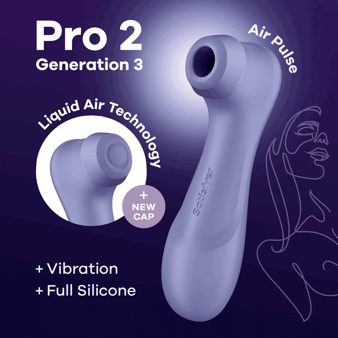 Satisfyer Pro 2 Generation 3 Liquid Air czarny - obrazek 18