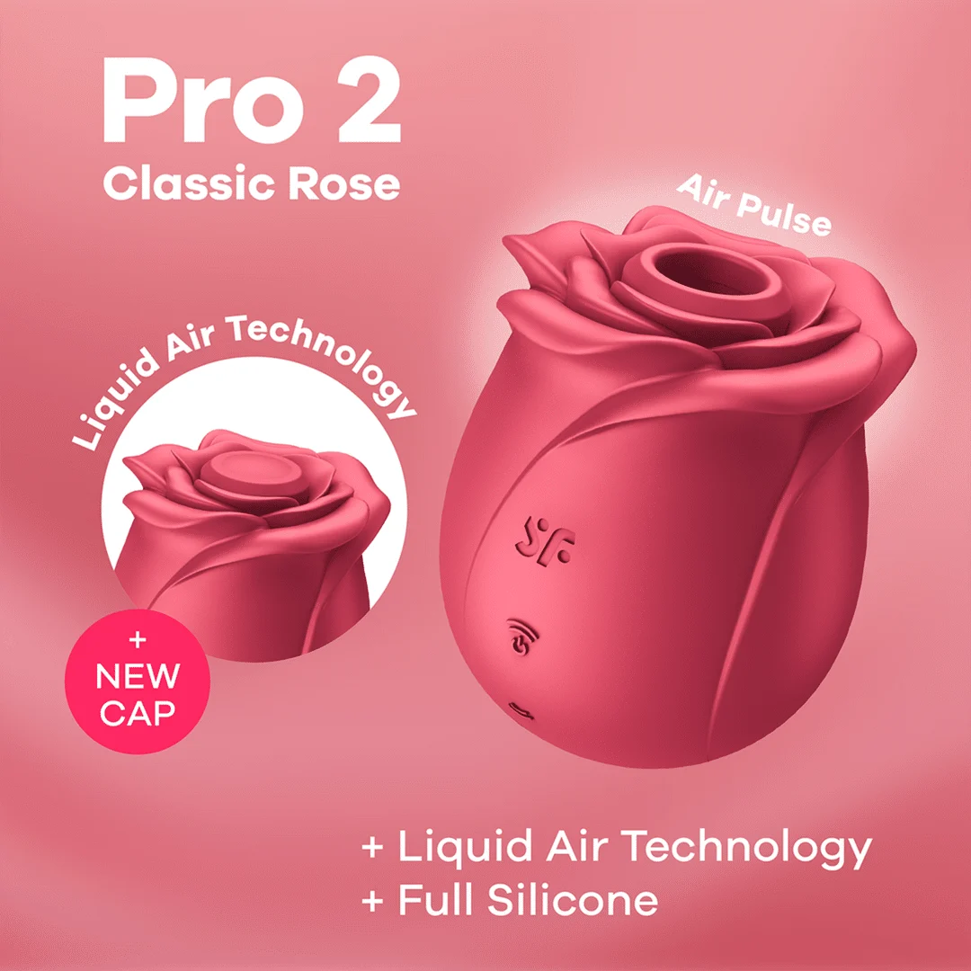 Satisfyer Pro 2 Classic Blossom czerwony - obrazek 5