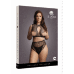 Zestaw biustonosz i majtki Duo Net Key Hole - Plus Size