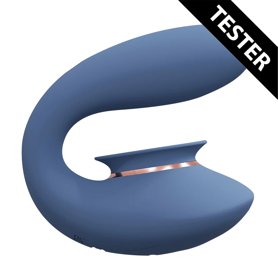 Wibrator łechtaczkowy z funkcją ssania – Tester (naam) Innovation by Shots - obrazek 24