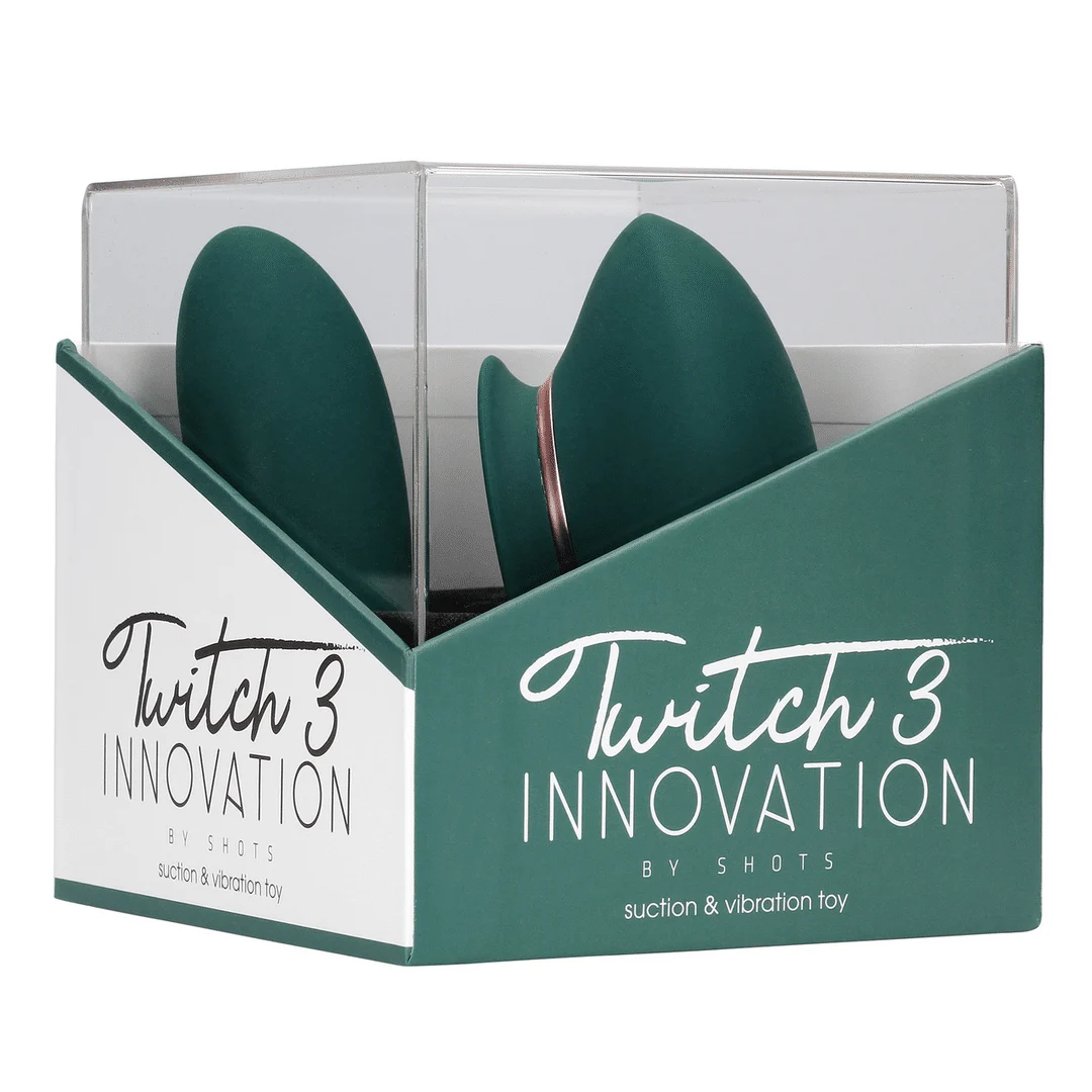 Wibrator łechtaczkowy z funkcją ssania – Tester (naam) Innovation by Shots - obrazek 18