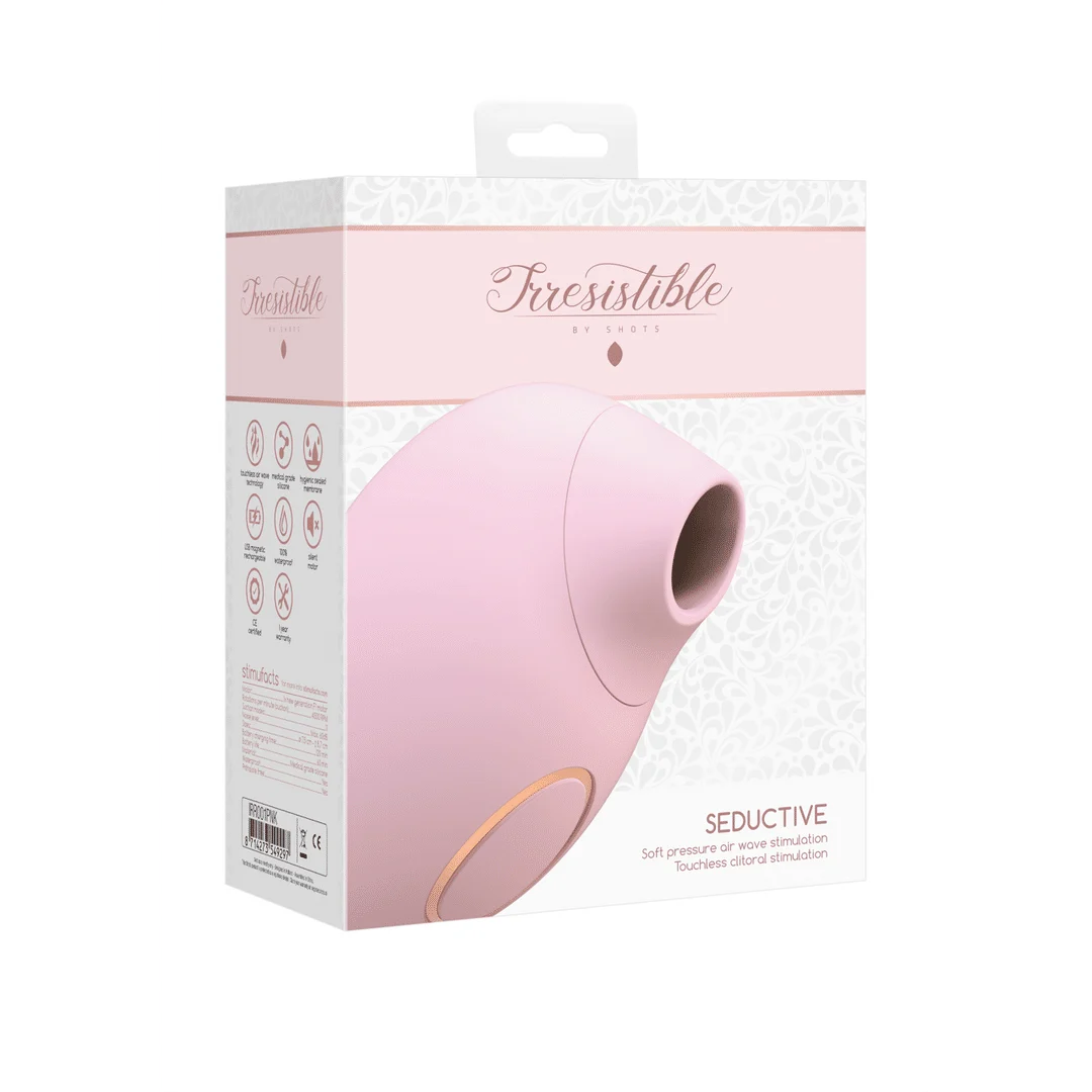 Wibrator powietrzny – stymulator łechtaczki – Verleidelijk - Air Pulse Vibrator Irresistible by Shots - obrazek 7