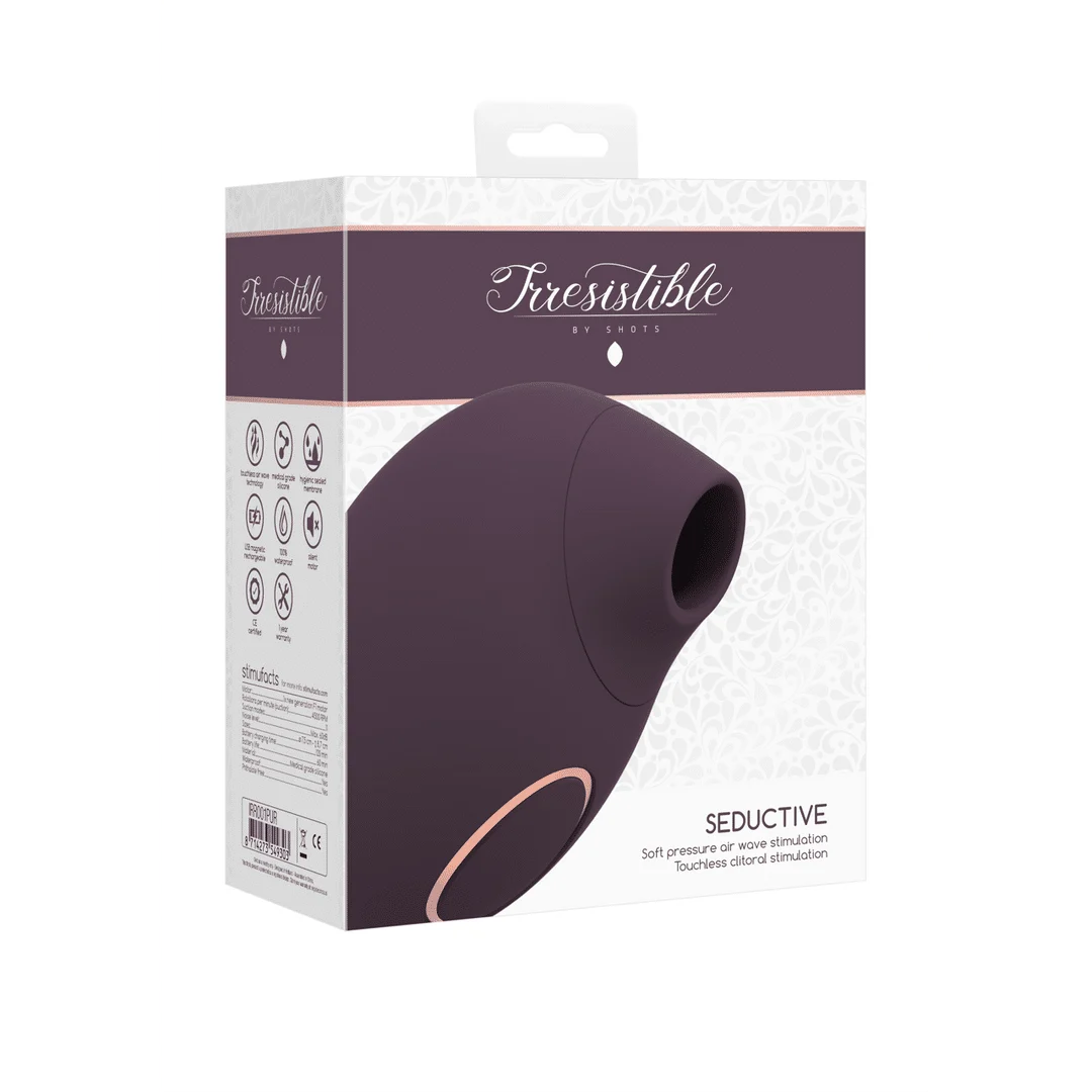 Wibrator powietrzny – stymulator łechtaczki – Verleidelijk - Air Pulse Vibrator Irresistible by Shots - obrazek 13