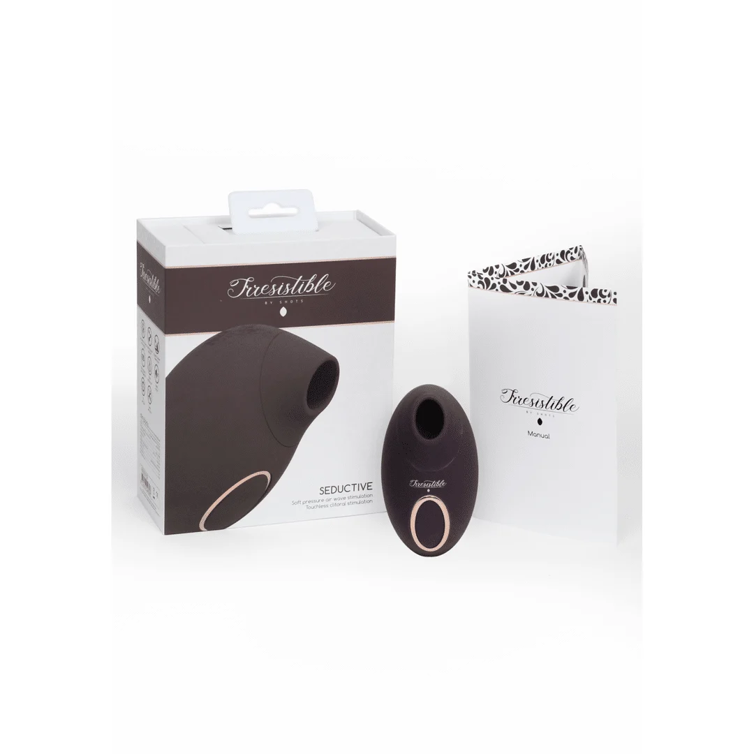 Wibrator powietrzny – stymulator łechtaczki – Verleidelijk - Air Pulse Vibrator Irresistible by Shots - obrazek 15