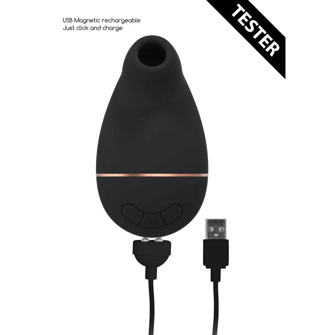 Wibrator powietrzny – stymulator łechtaczki – Kissable – wibrator ssący Irresistible by Shots - obrazek 22