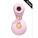 Wibrator do łechtaczki z 10 poziomami intensywności, nieodparty, niezwyciężony, różowy tester Irresistible by Shots - obrazek 24