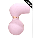 Wibrator do łechtaczki z 10 poziomami intensywności, nieodparty, niezwyciężony, różowy tester Irresistible by Shots - obrazek 2