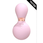Wibrator do łechtaczki z 10 poziomami intensywności, nieodparty, niezwyciężony, różowy tester Irresistible by Shots - obrazek 3