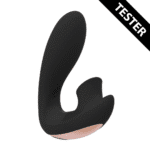Masażer powietrzny – wibrator do punktu G – Gewenst - Buigbare Luchtpuls Vibrator Irresistible by Shots - obrazek 23