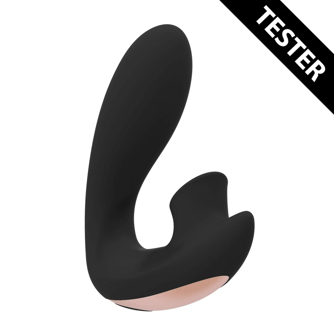 Masażer powietrzny – wibrator do punktu G – Gewenst - Buigbare Luchtpuls Vibrator Irresistible by Shots - obrazek 23