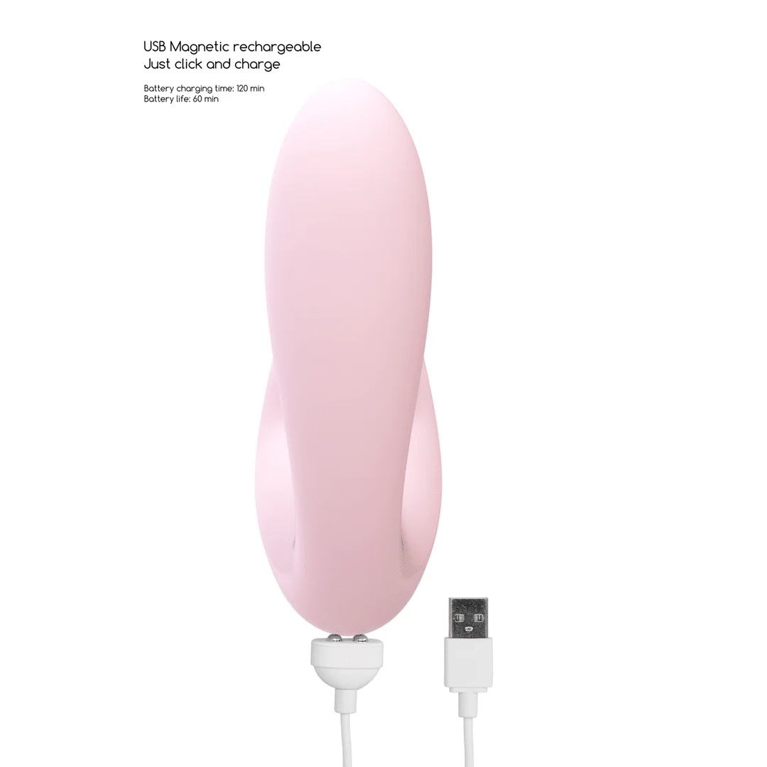 Masażer powietrzny – wibrator do punktu G – Gewenst - Buigbare Luchtpuls Vibrator Irresistible by Shots - obrazek 12