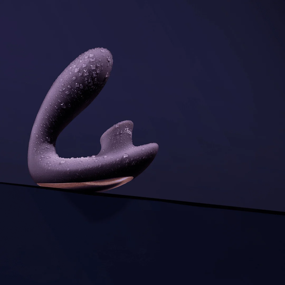 Masażer powietrzny – wibrator do punktu G – Gewenst - Buigbare Luchtpuls Vibrator Irresistible by Shots - obrazek 18
