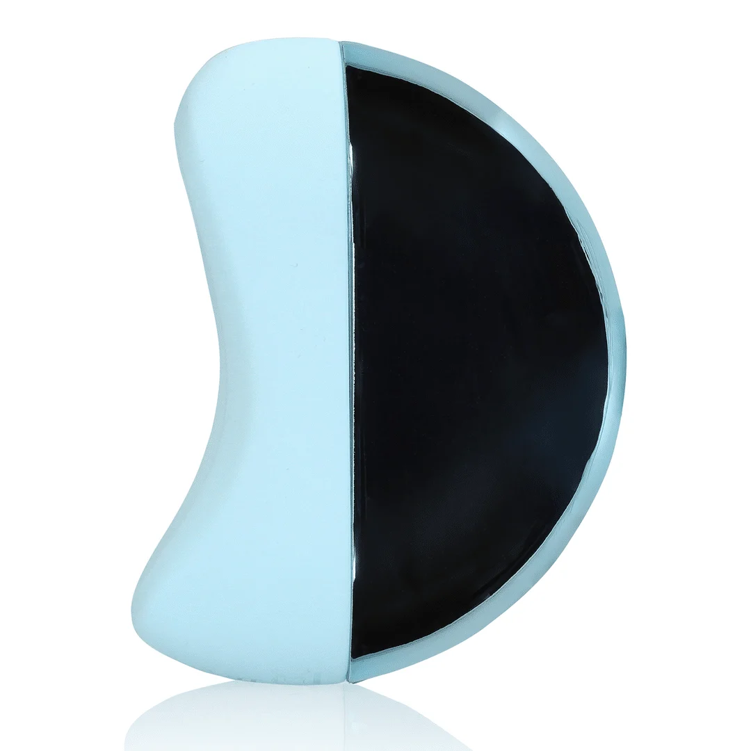 Wibrator do łechtaczki ze stymulacją falami pulsacyjnymi – Arctic Blue Loveline by Shots - obrazek 10