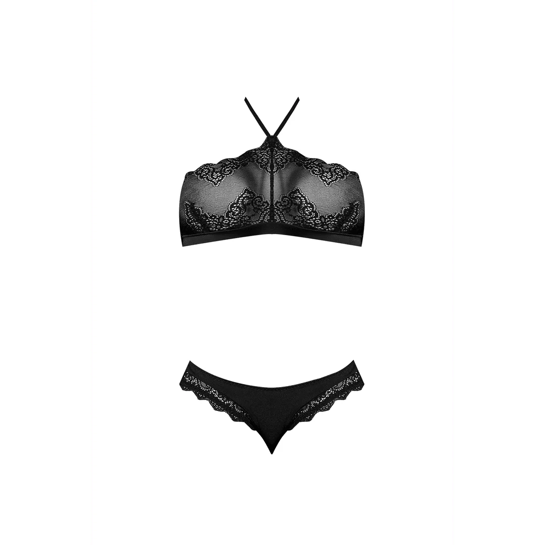 Komplet bandeau Magic Silk z wiązaniem na szyi - obrazek 16