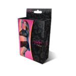 Top halter i minispódniczka Magic Silk w kropki z siateczki - obrazek 7