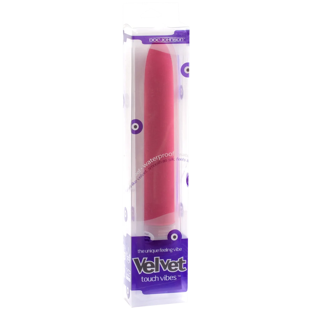 Wibrator, wodoodporny – Doc Johnson Velvet Touch Vibe Duty Rose Doc Johnson - obrazek 1