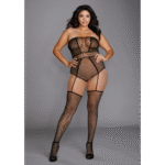 Bezramiączkowe body pończosznicze Dreamgirl - obrazek 3
