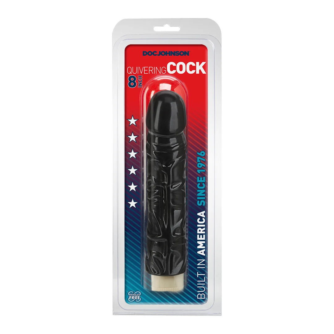 Wibrator Doc Johnson Quivering Cock - obrazek 1