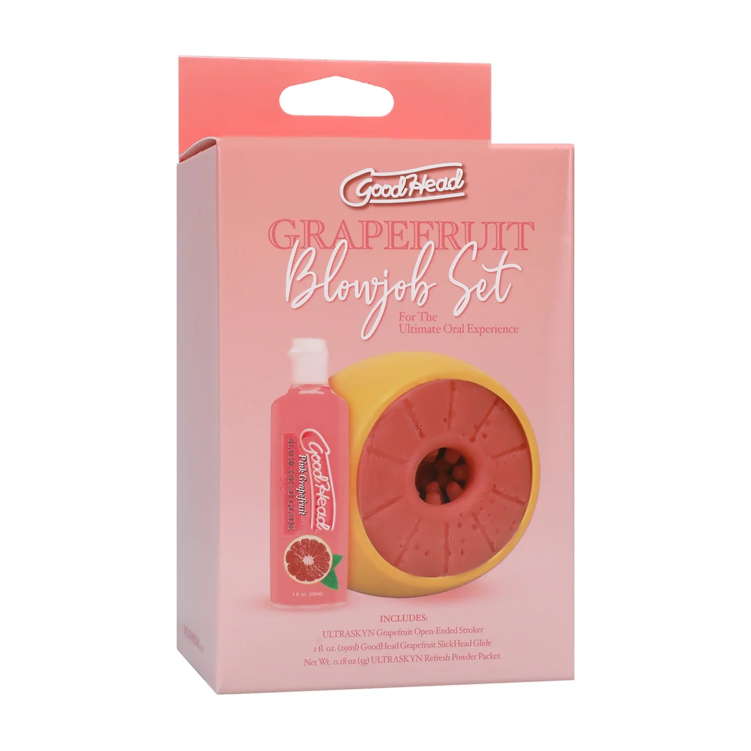 Doc Johnson Grapefruit Blowjob Set - obrazek 1