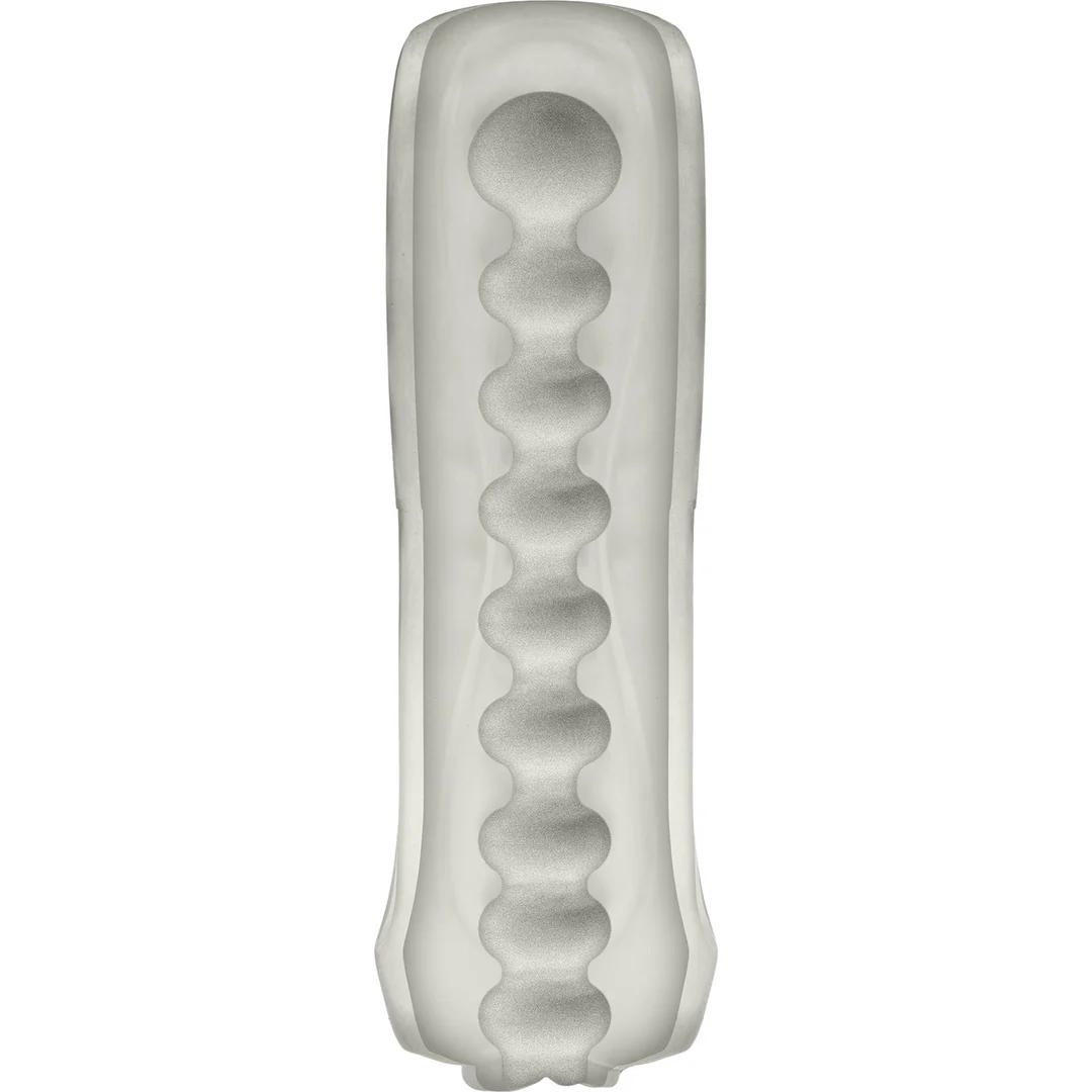 Masturbator z pochwą i stymulującymi perełkami masującymi – 9 / 22 cm - obrazek 4