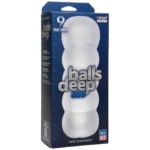 Masturbator analny z spiralnymi żebrowaniami – 9 / 22 cm