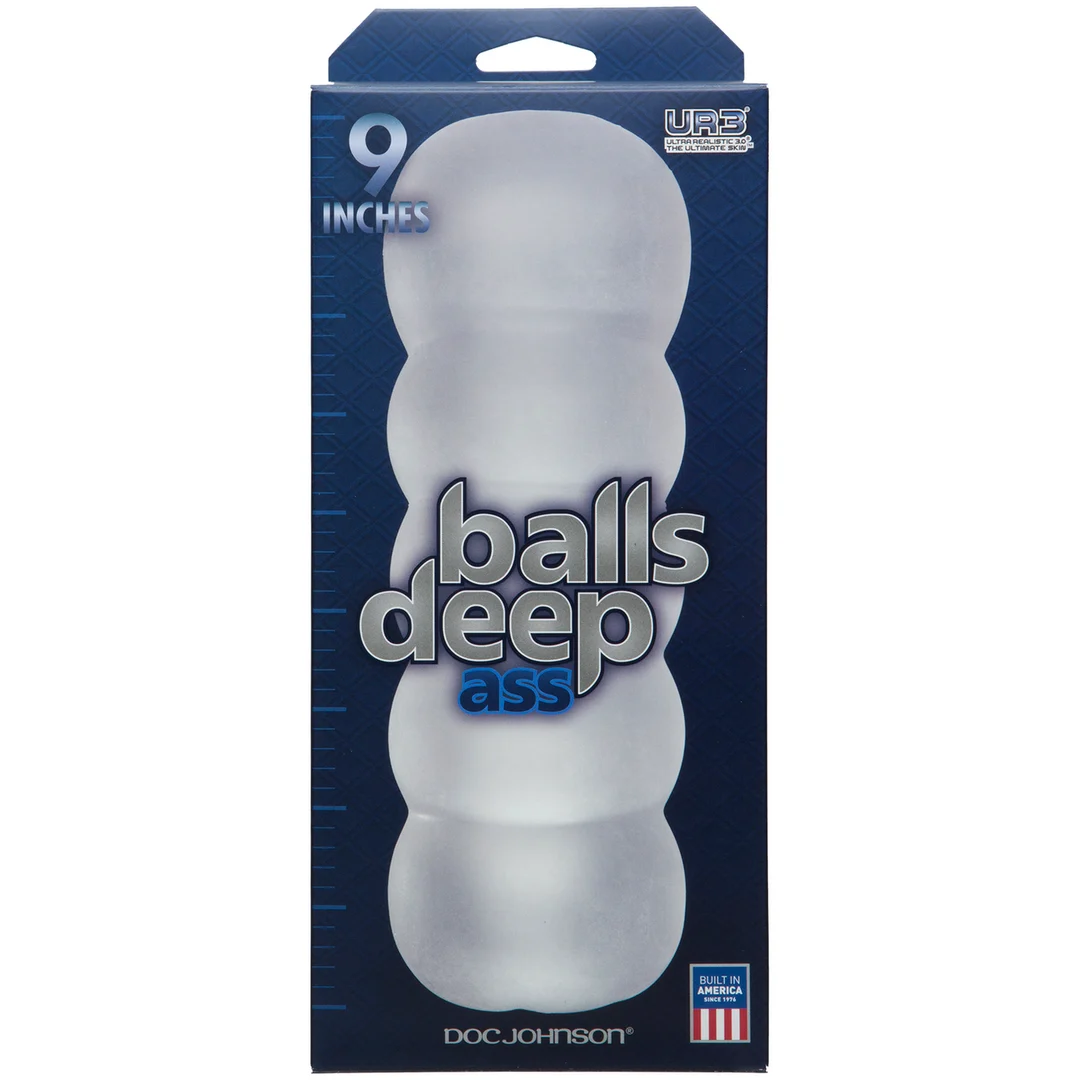 Masturbator analny z spiralnymi żebrowaniami – 9 / 22 cm - obrazek 2