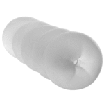 Masturbator analny z spiralnymi żebrowaniami – 9 / 22 cm - obrazek 3