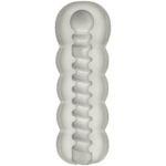 Masturbator analny z spiralnymi żebrowaniami – 9 / 22 cm - obrazek 4