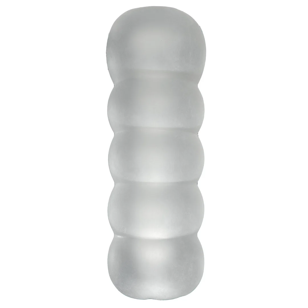 Masturbator analny z spiralnymi żebrowaniami – 9 / 22 cm - obrazek 5