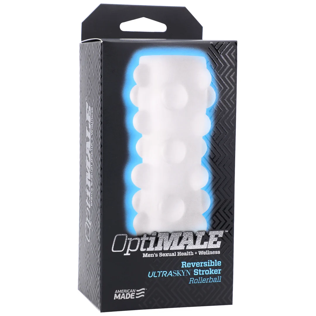 Odwracalny masturbator ULTRASKYN Doc Johnson Rollerball - obrazek 1
