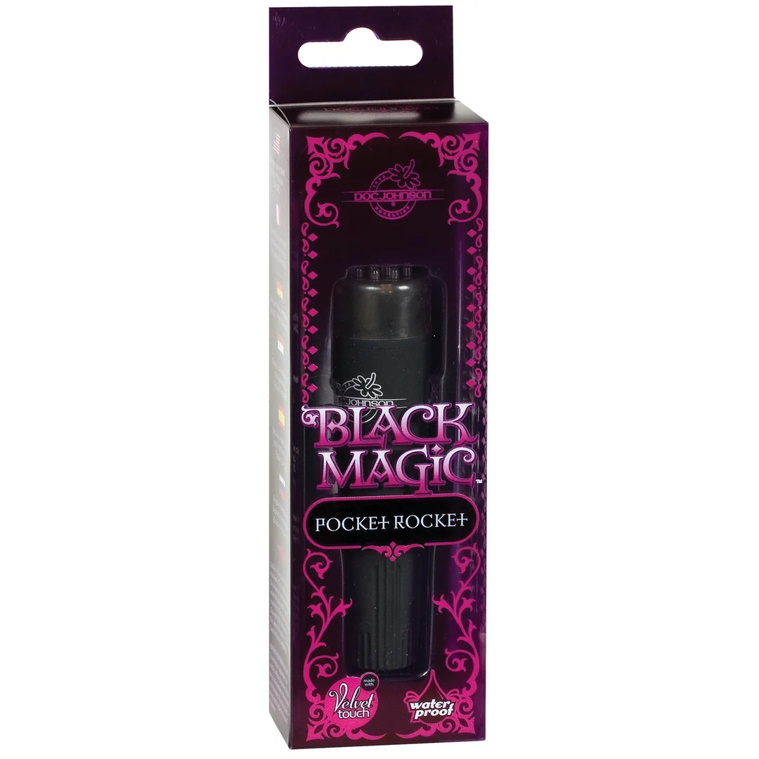 Doc Johnson Black Magic Pocket Rocket - obrazek 1