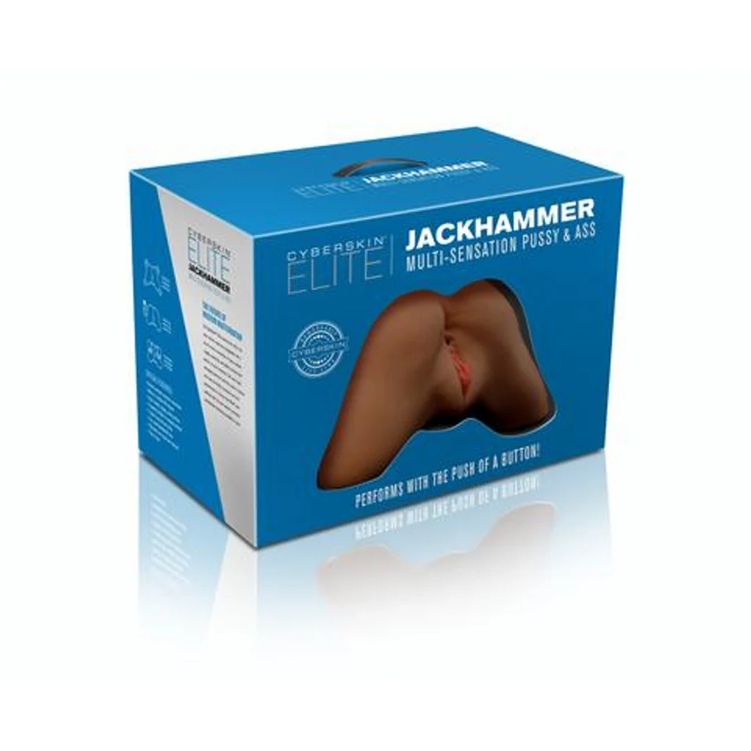 1008601-2 Automatyczny masturbator z funkcją podgrzewania – Elite Jackhammer - obrazek 1