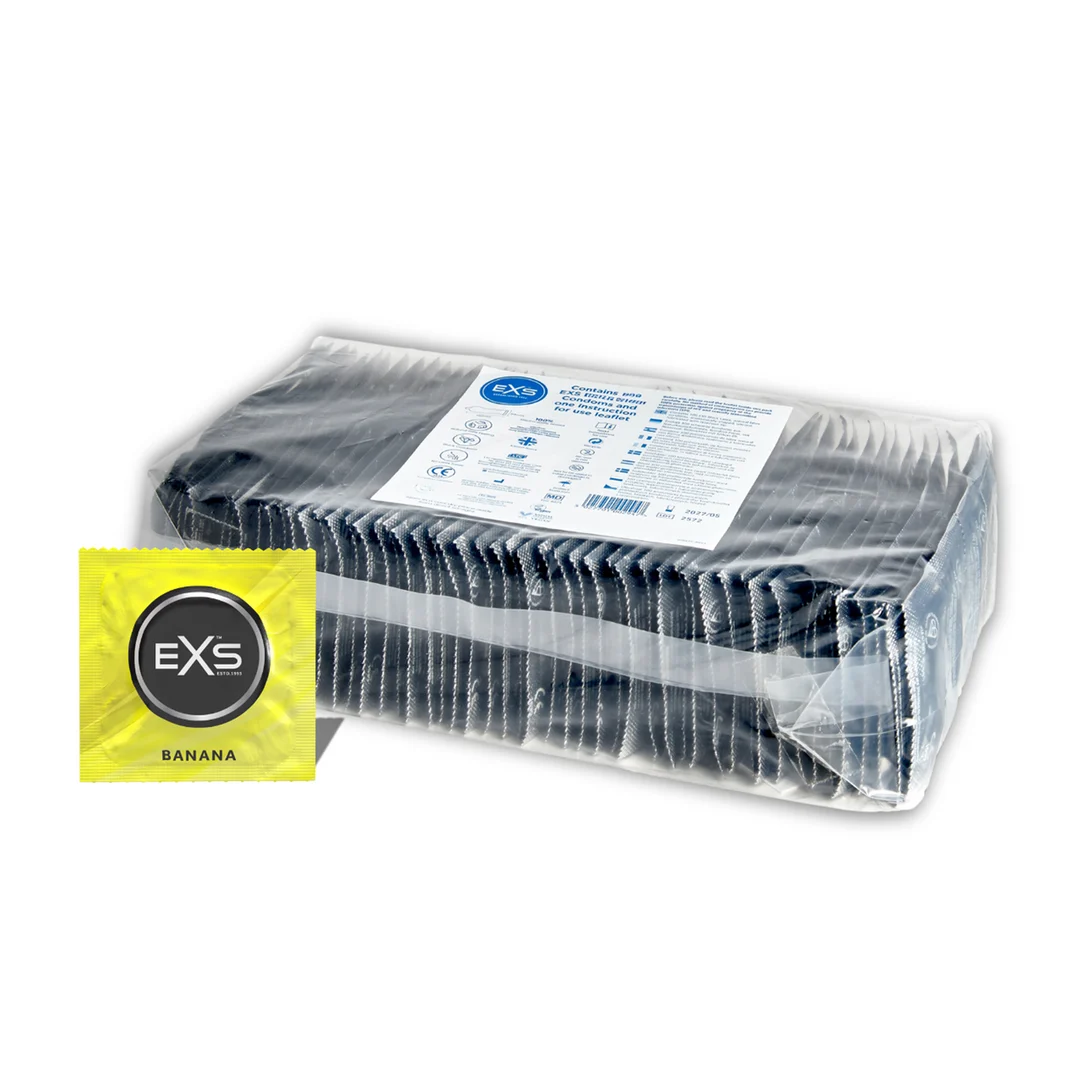Prezerwatywy EXS Banaan, 100 sztuk - obrazek 2