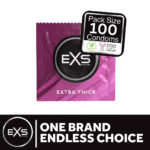 Prezerwatywy EXS Extra Thick, 100 sztuk - obrazek 2