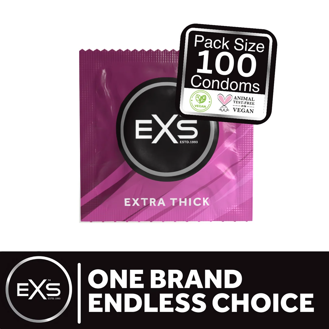 Prezerwatywy EXS Extra Thick, 100 sztuk - obrazek 2