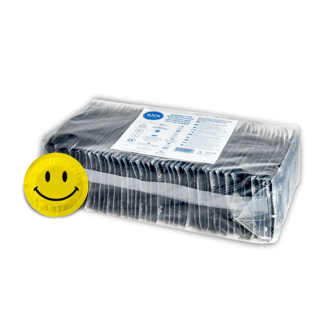 Prezerwatywy EXS Smiley Face Regular, 100 sztuk - obrazek 3