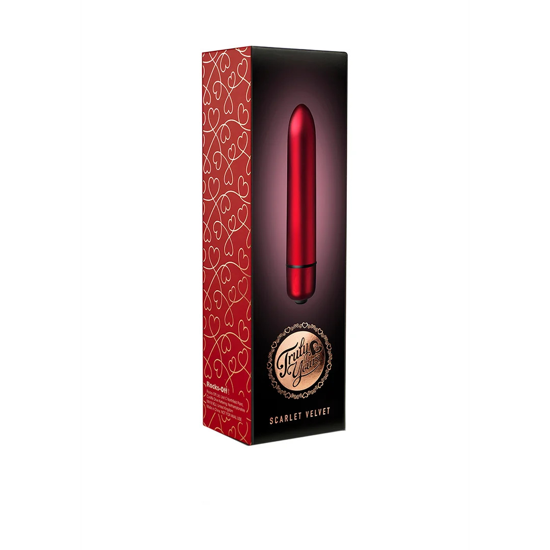 Wibrujący masażer typu bullet Rocks Off Touch of Velvet - obrazek 6