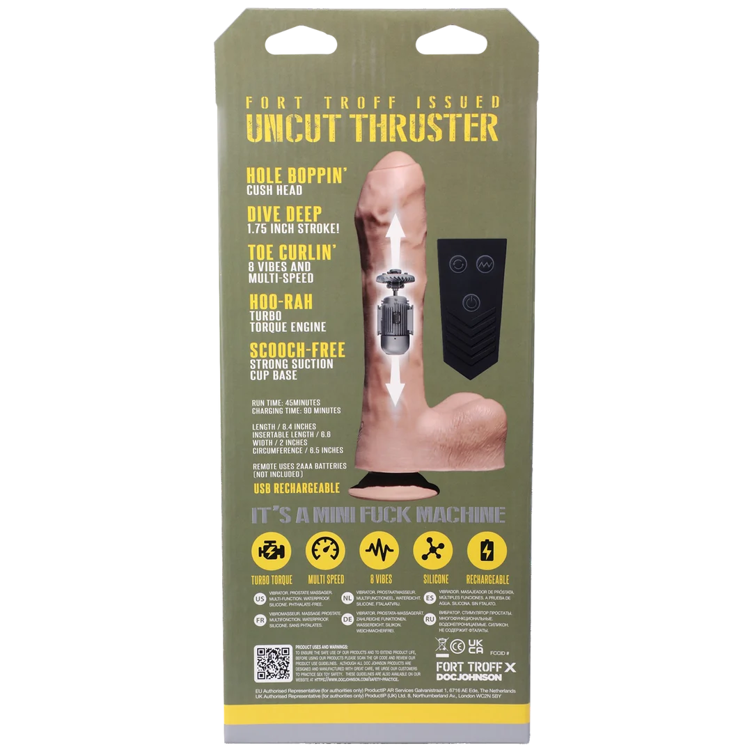 Doc Johnson Uncut Thruster Mini Fuck Machine - obrazek 3