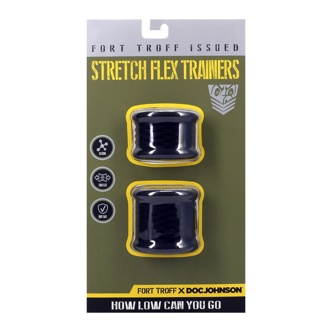 Stretch Flex Trainers w kolorze czarnym - obrazek 1